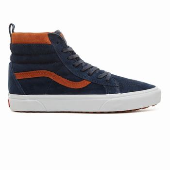 Vans Suede Sk8-Hi MTE - Miesten Korkeavartiset tennarit - Sininen